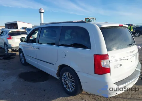 2013 Chrysler Town & Country Touring-L из США, поврежденный, VIN 2C4RC1CG0DR816067